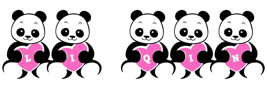 Li Qin love-panda logo
